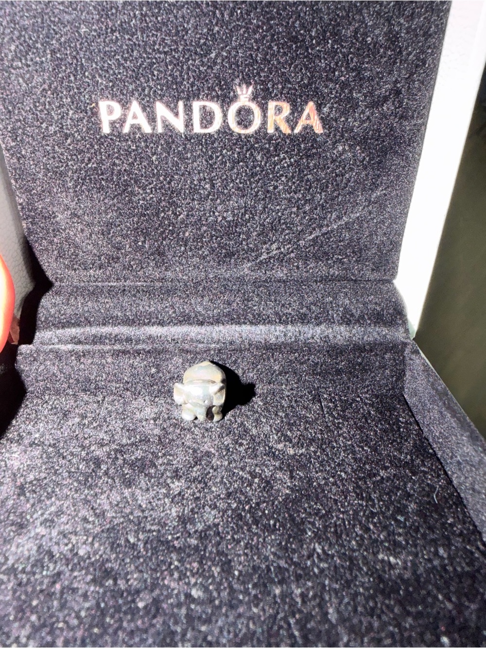 Pandora Silver Elephant Charm